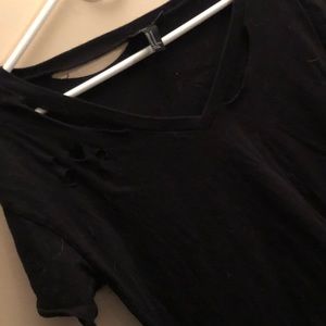 Forever 21 Distressed Tee